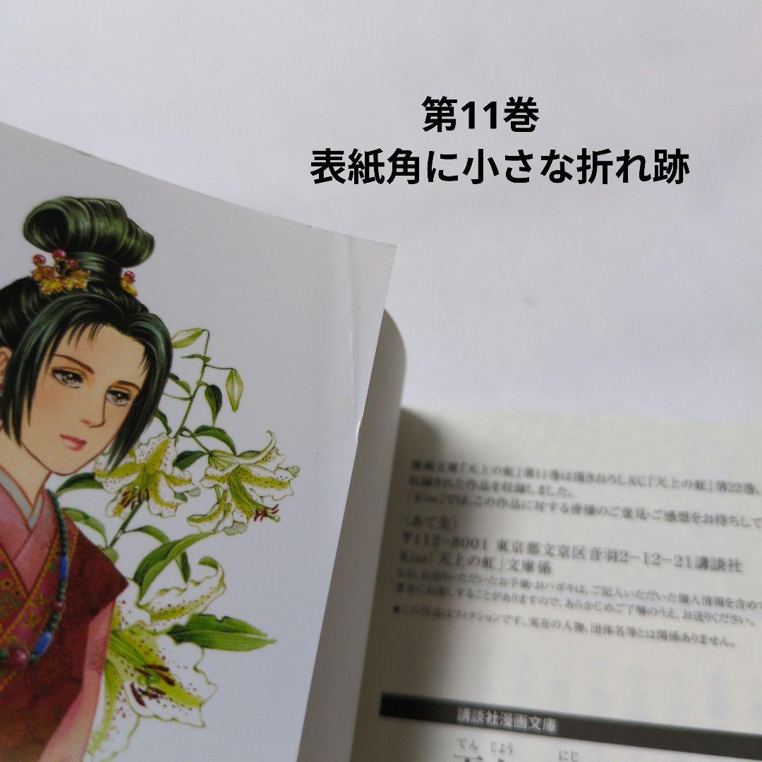 天上の虹 持統天皇物語 講談社漫画文庫 全11巻 全巻セット 里中満智子