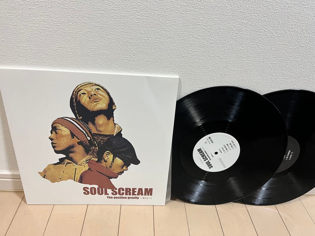 soul scream 案とヒント 2LP 日本語ラップ 蜂と蝶収録