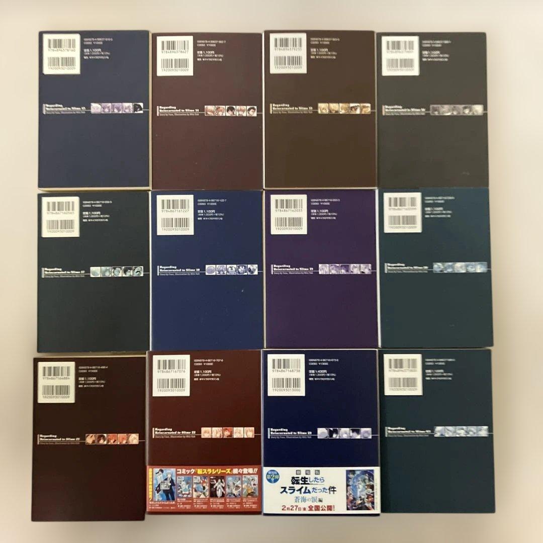 転生したらスライムだった件 全巻＋8.5巻セット