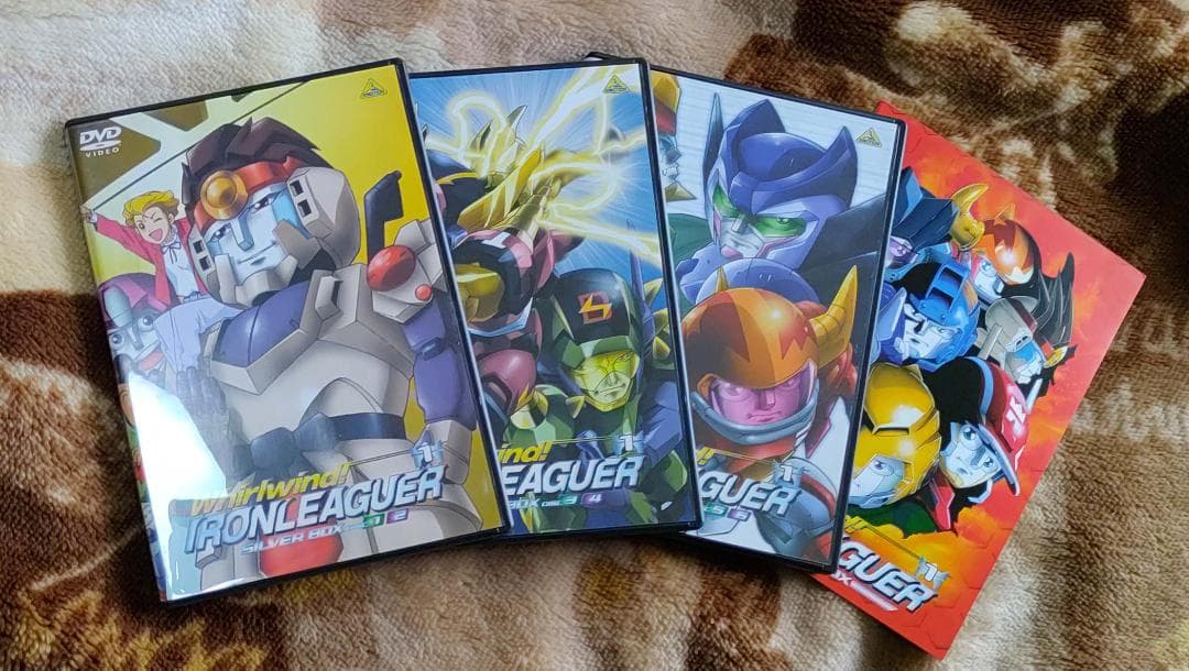 疾風!アイアンリーガーDVD-BOX シルバーBOX・ダークBOX セット