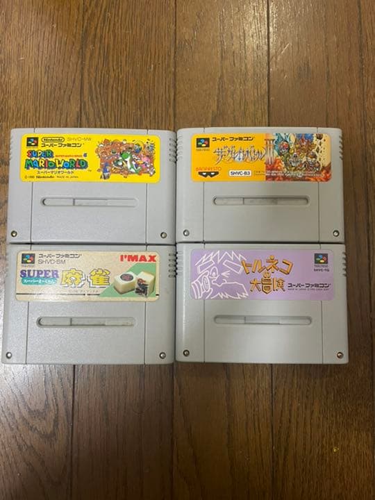 スーパーファミコン ソフト付き